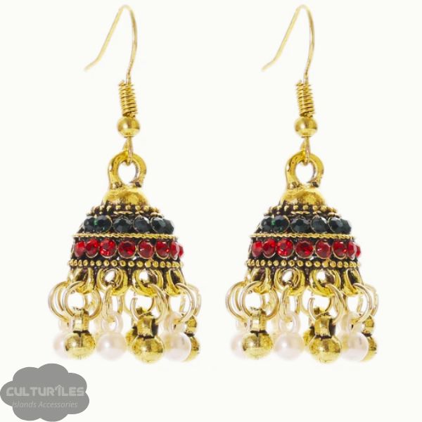 Boucles d'oreilles Pendantes Mauriciennes : L'Héritage Culturel de l'inde