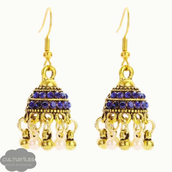 Boucles d'oreilles Pendantes Mauriciennes : L'Héritage Culturel de l'inde