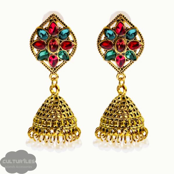 Boucles d'oreilles Pendantes Mauriciennes : L'Héritage Culturel de l'inde