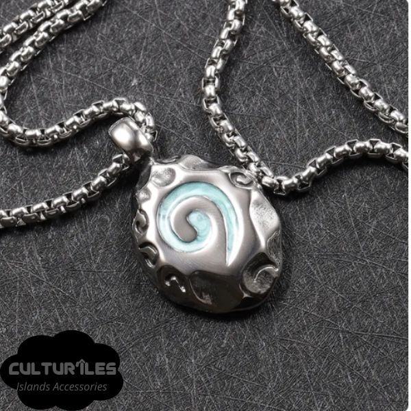 Collier Pendentif Hommes KORU Maori - Collier de protection - Polynésie / Nouvelle Zélande