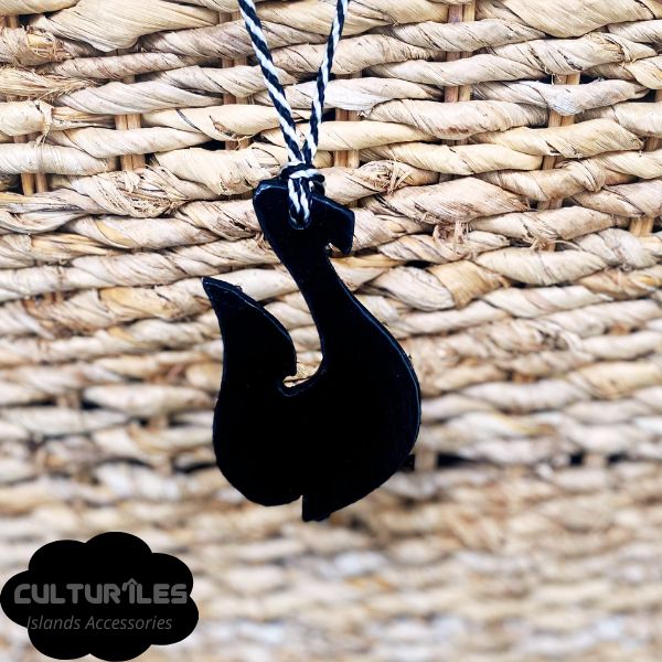 Collier Pendentif Hei Matau Maori - Collier de protection - Polynésie / Nouvelle Zélande