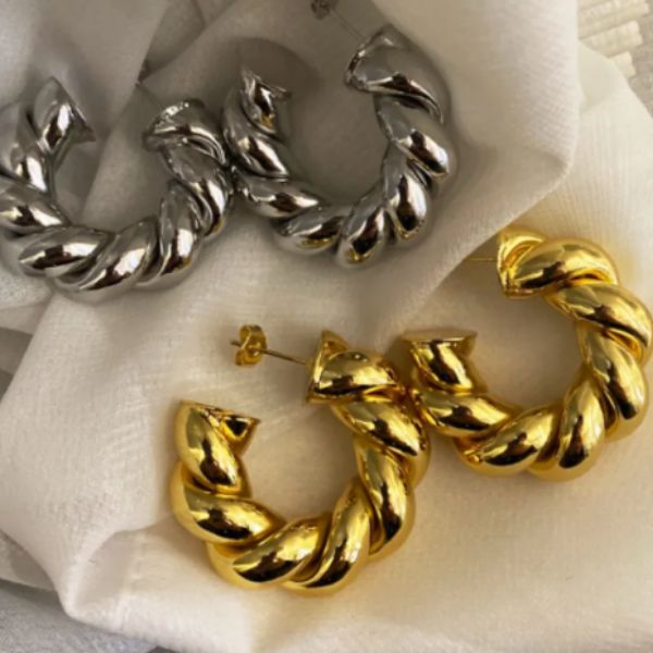 Boucles d'Oreilles Créoles - Bijoux Fantaisie Femmes