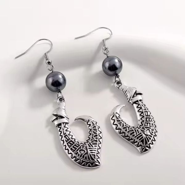 Boucles d’Oreilles "Ataroa" inspirées des traditions polynesiennes