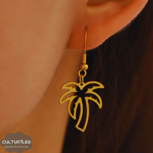 Boucles d'Oreilles Polynésiennes