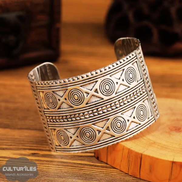 Bracelet manchette "Jamaica Jungle"