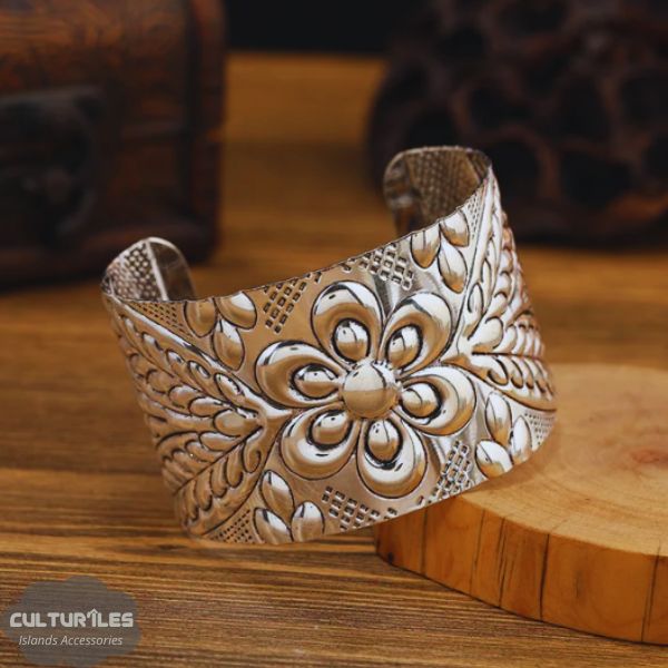 Bracelet manchette "Tahitian Treasure"