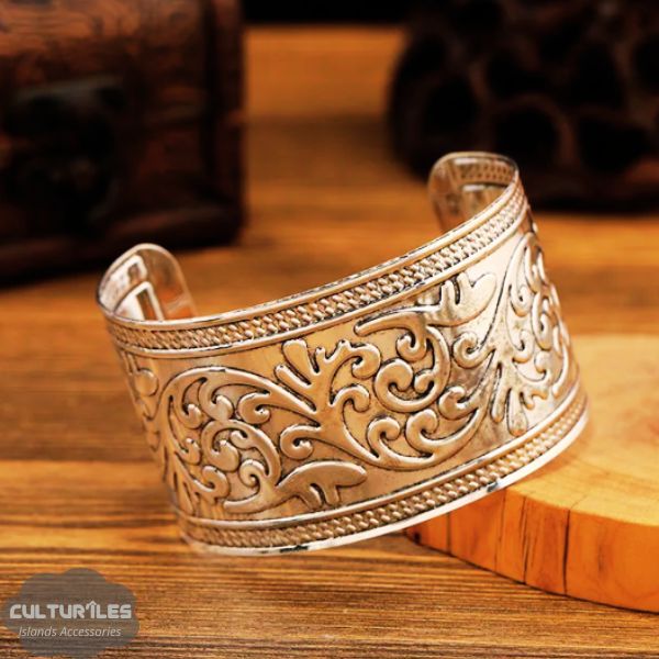 Bracelet manchette "Hawaiian Hibiscus"