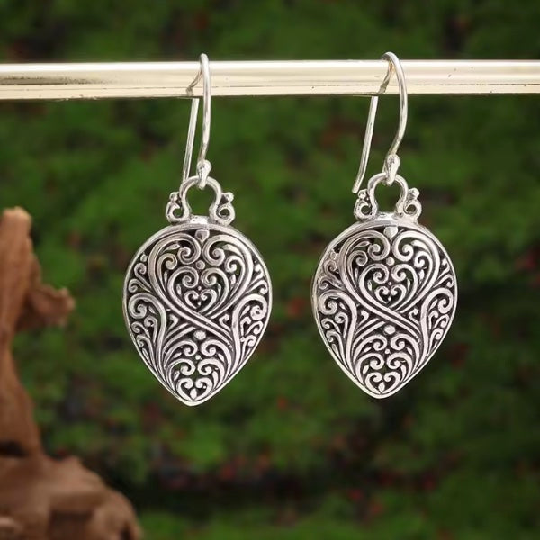 Boucles d’Oreilles Hawaïennes – Leilani - Fleur céleste