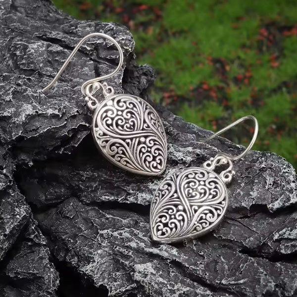 Boucles d’Oreilles Hawaïennes – Leilani - Fleur céleste