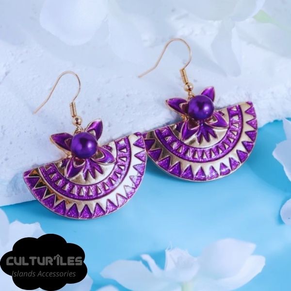 Boucles d'Oreilles Polynésiennes