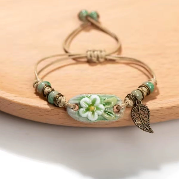 Bracelet Céramique Fait Main – Design Authentique au Style Actuel