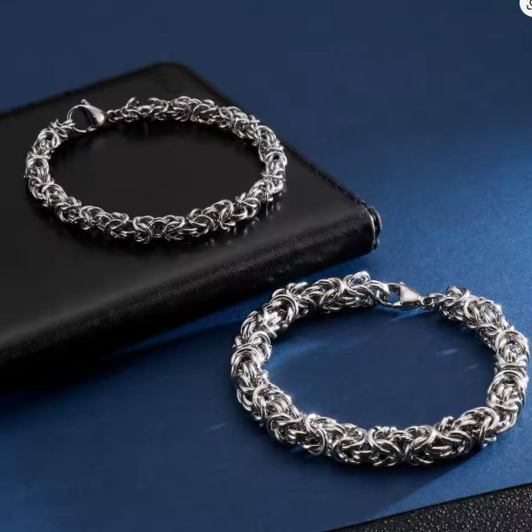 Bracelet Chaîne Homme – Acier Inoxydable 7 mm