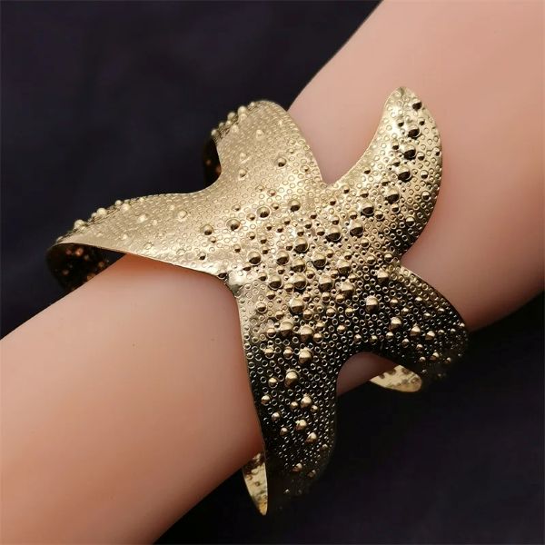 Bracelet manchette "Ocean Evasion" Etoile de Mer
