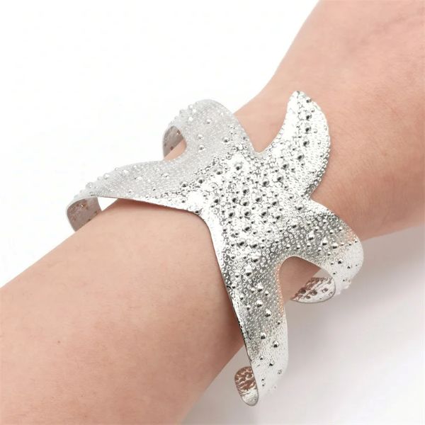 Bracelet manchette "Ocean Evasion" Etoile de Mer