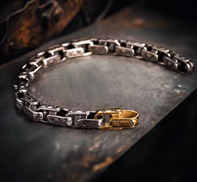 Bracelet Maori en Titane pour Hommes – Kaha - force