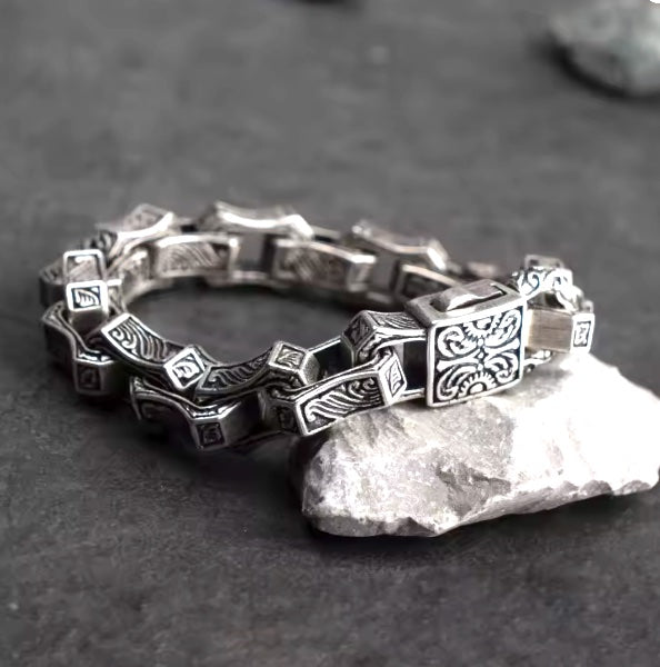 Bracelet Maori Homme – Tāwhiri - motifs tribaux