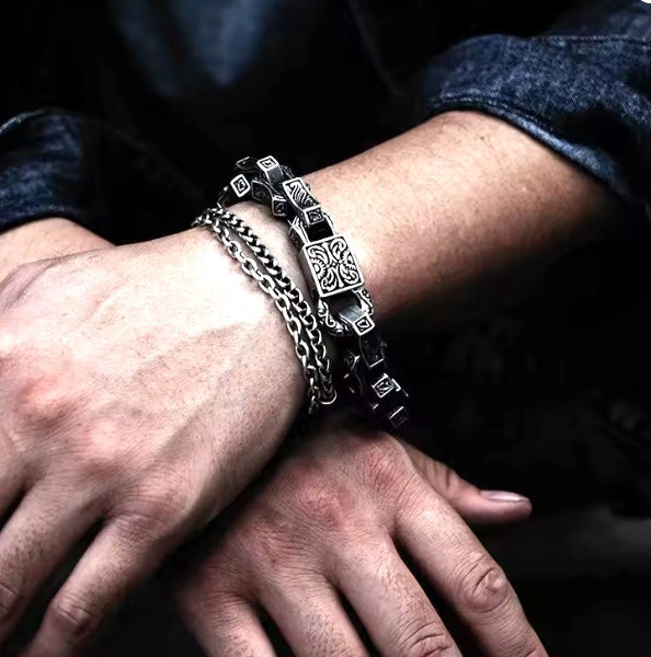 Bracelet Maori Homme – Tāwhiri - motifs tribaux