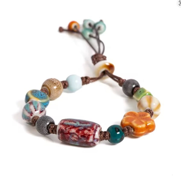 Bracelet en Perles de Céramique – Charme tropicale de la Martinique