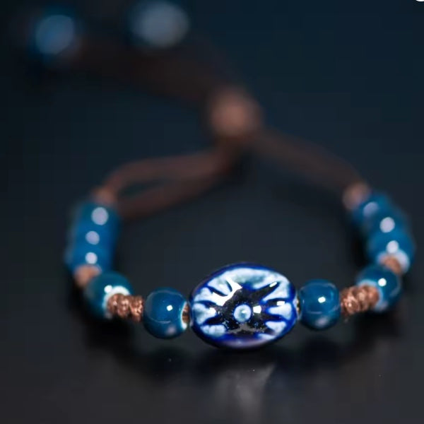 Bracelet en Perles de Céramique – Evision tropicale - Martinique