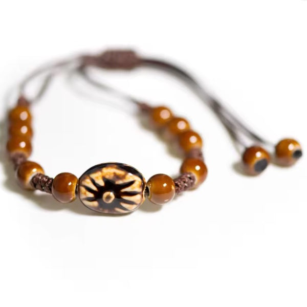 Bracelet en Perles de Céramique – Evision tropicale - Martinique
