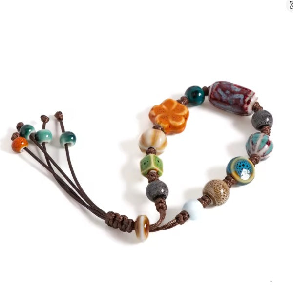 Bracelet en Perles de Céramique – Charme tropicale de la Martinique