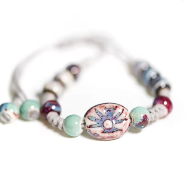 Bracelet en Perles de Céramique – Evision tropicale - Martinique