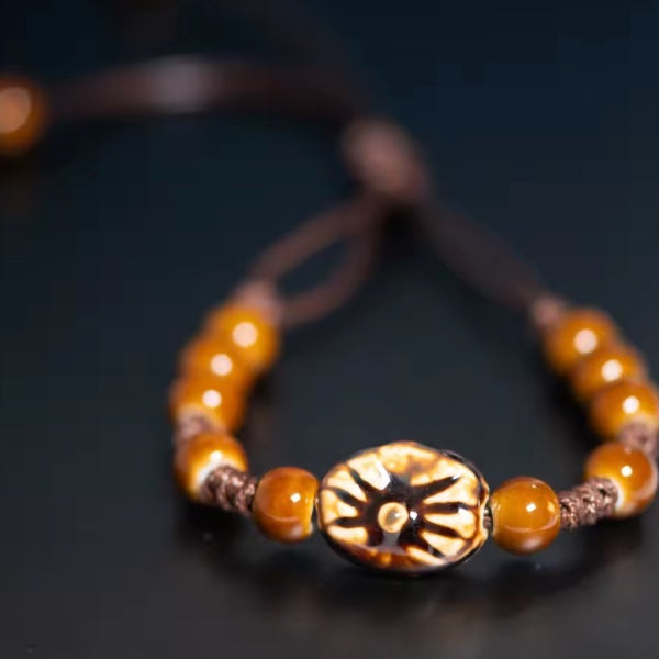Bracelet en Perles de Céramique – Evision tropicale - Martinique