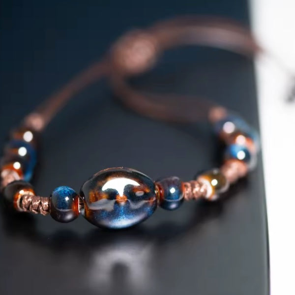 Bracelet en Perles de Céramique – Evision tropicale - Martinique