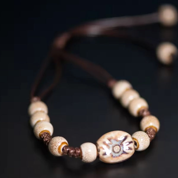 Bracelet en Perles de Céramique – Evision tropicale - Martinique