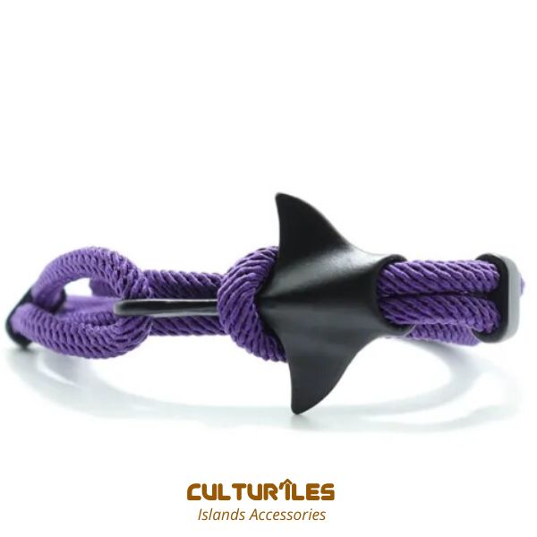 Bracelet Raie Manta - Bracelet de corde nautique- Bracelet hommes - Bracelet femmes