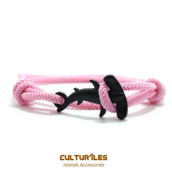 Bracelet Requin - Bracelet de corde nautique- Bracelet hommes - Bracelet femmes