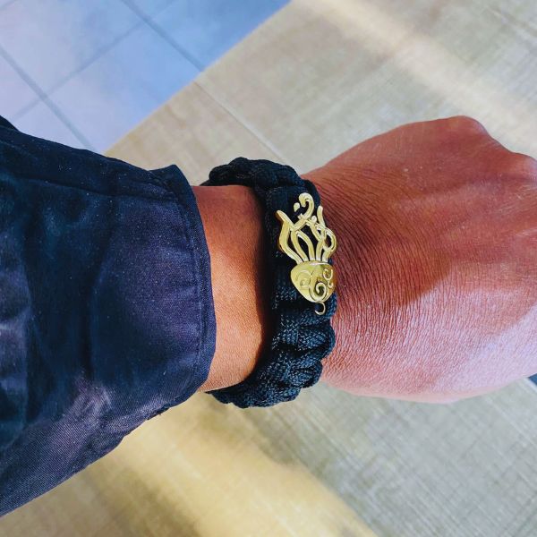 Bracelet Maori Pieuvre Nouvelle-Zélande/Polynésie , Bijou de Protection Traditionnel, Cadeau pour homme et femme, Bijoux Polynésien