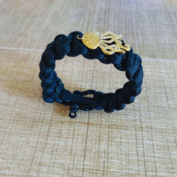 Bracelet Maori Pieuvre Nouvelle-Zélande/Polynésie , Bijou de Protection Traditionnel, Cadeau pour homme et femme, Bijoux Polynésien