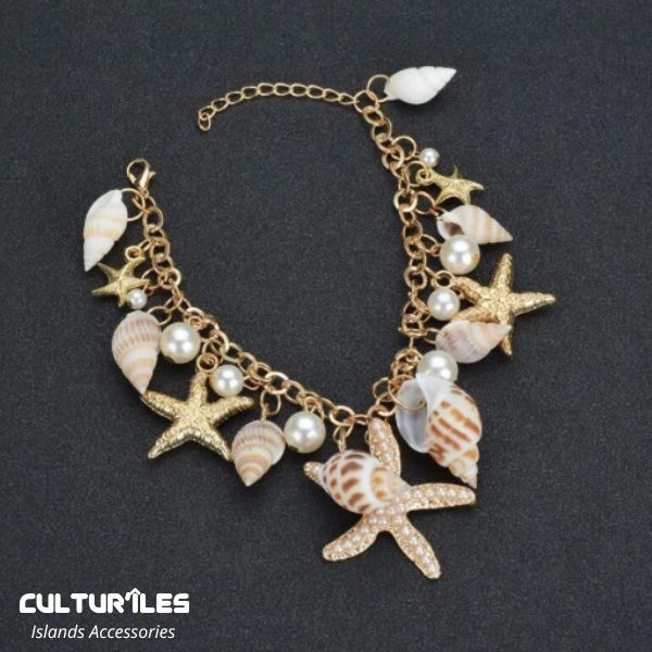 Bracelet avec Coquillage : La Beauté des îles à Portée de Main