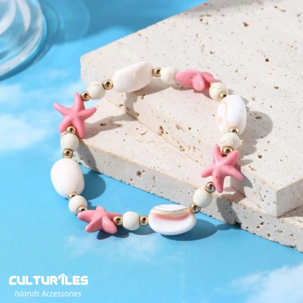 Bracelet avec Coquillage : La Beauté des îles à Portée de Main