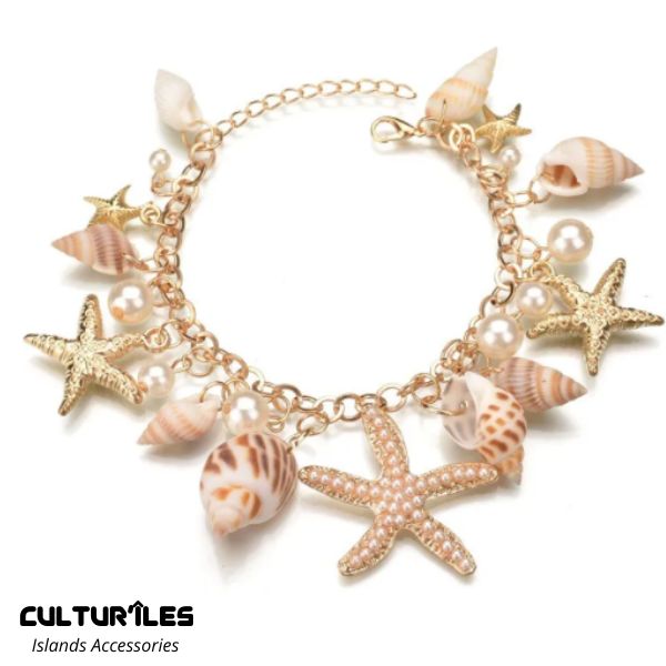 Bracelet avec Coquillage : La Beauté des îles à Portée de Main