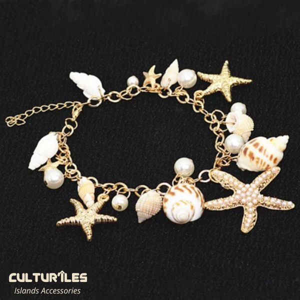 Bracelet avec Coquillage : La Beauté des îles à Portée de Main