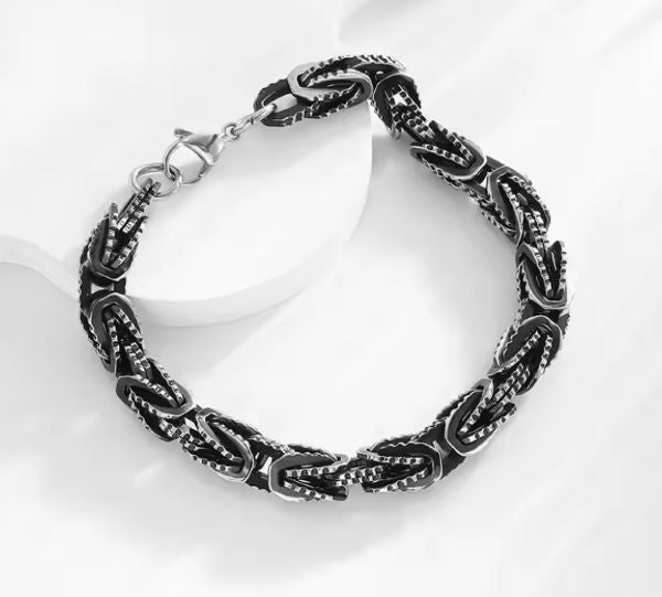 Bracelet en Acier pour Homme – Sobriété & Résistance