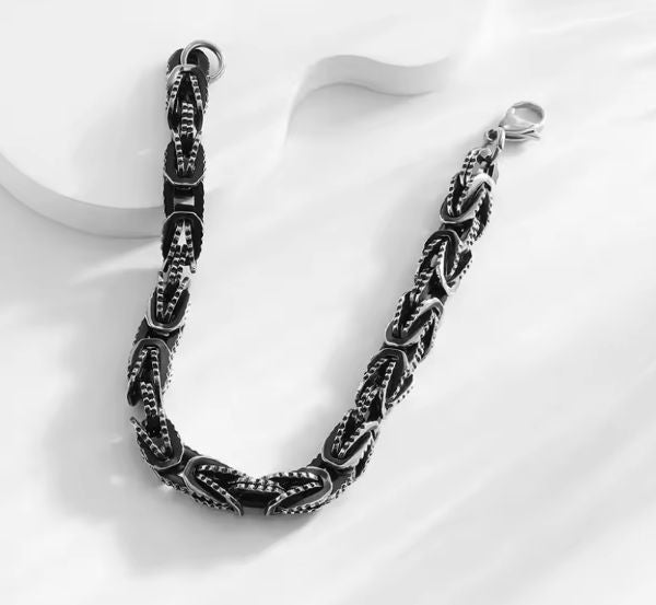Bracelet en Acier pour Homme – Sobriété & Résistance