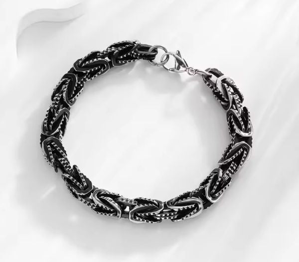 Bracelet en Acier pour Homme – Sobriété & Résistance