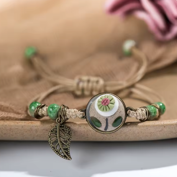 Bracelet Tissé Main en Céramique – Héritage Culturel & Tendance Actuelle