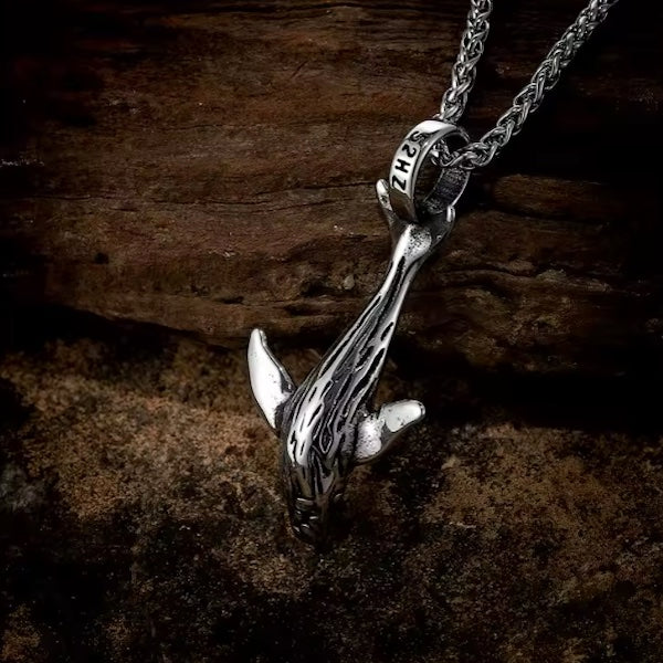 Collier Pendentif Baleine Tohorā - Polynésie / Nouvelle Zélande