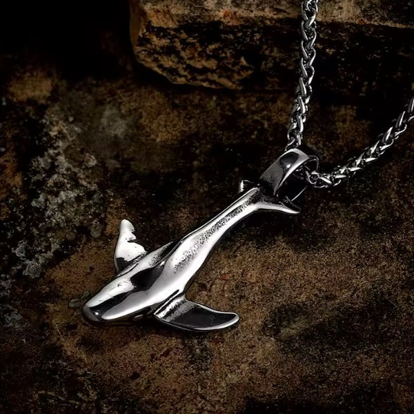 Collier Pendentif Baleine Tohorā - Polynésie / Nouvelle Zélande
