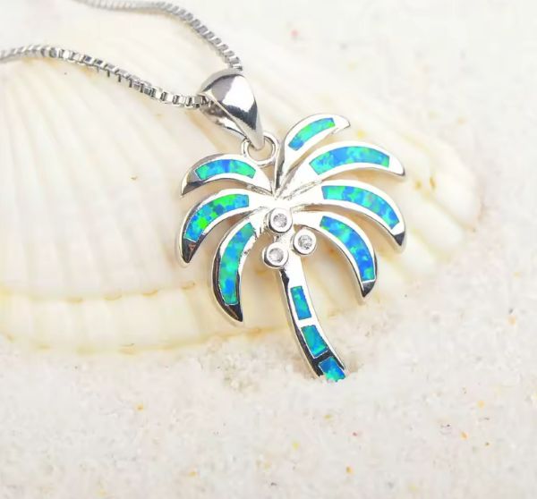 Collier Pendentif Hawaïen Cocotier