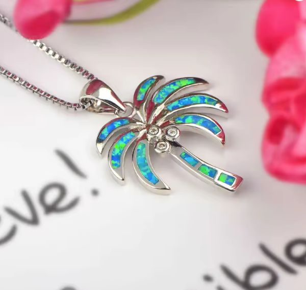 Collier Pendentif Hawaïen Cocotier