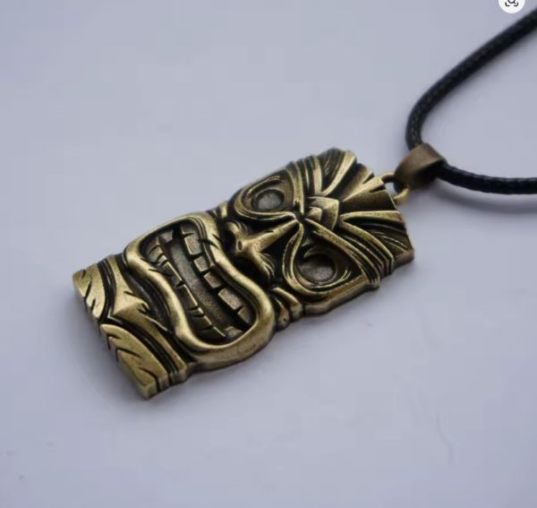 Collier Pendentif TIKI Polynésien - Style Traditionnel