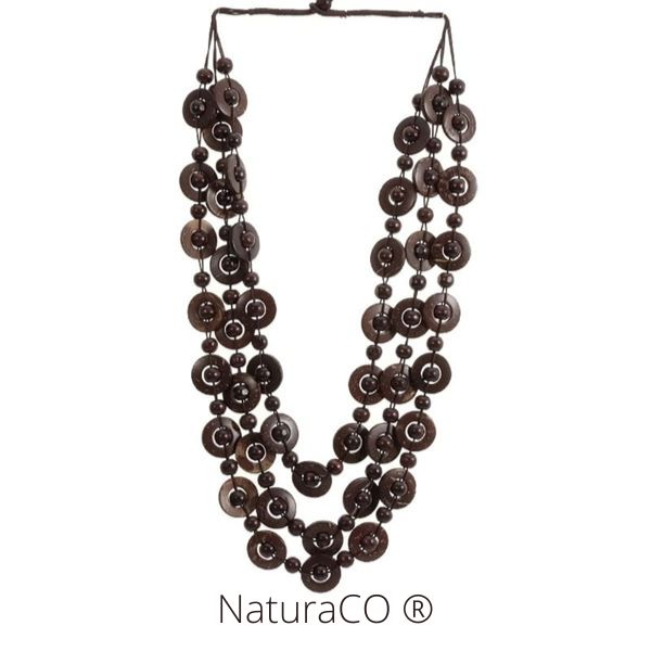 Collier original en Noix de Coco - Naturel et Ecologique - NaturaCO ®