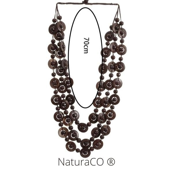 Collier original en Noix de Coco - Naturels et Ecologiques - NaturaCO ®