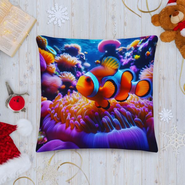 Coussin Haut de Gamme - Nemo le poisson clown