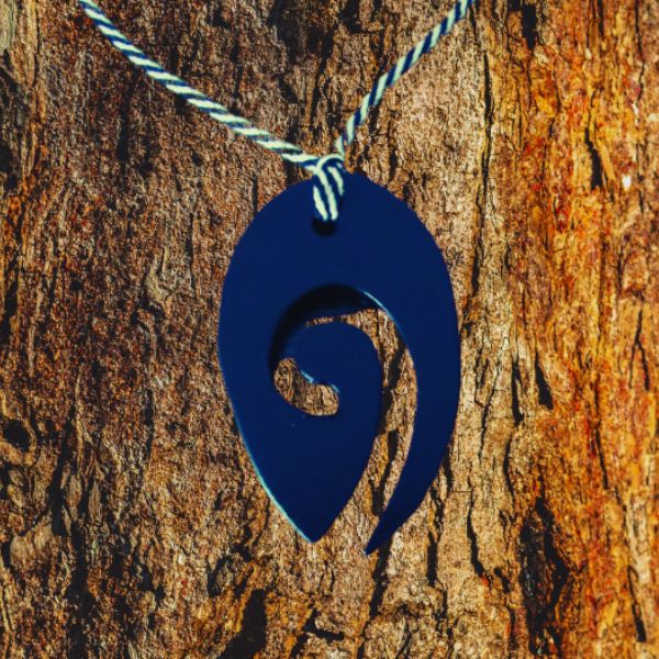 Collier Pendentif KORU Maori - Collier de protection - Polynésie / Nouvelle Zélande